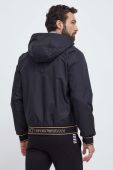 Куртка EA7 Emporio Armani чоловіча колір чорний перехідна (3409423) Куртка EA7 Emporio Armani чоловіча колір чорний перехідна (3409423)