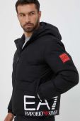 Куртка EA7 Emporio Armani чоловіча колір чорний зимова (3409429)