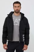 Куртка EA7 Emporio Armani чоловіча колір чорний зимова (3409429)
