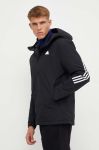 Куртка adidas чоловіча колір чорний перехідна (3550725) Куртка adidas чоловіча колір чорний перехідна (3550725)
