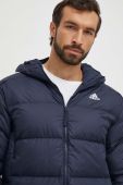 Пухова куртка adidas чоловіча колір синій зимова (3674198)