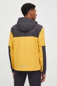 Бігова куртка adidas Performance колір жовтий перехідна
