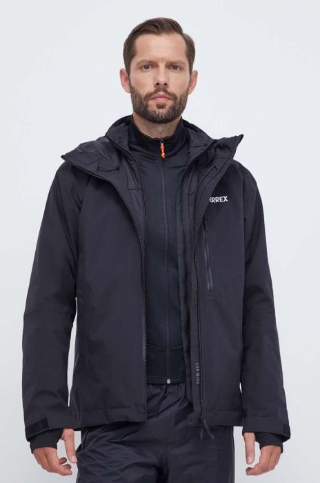 Спортивна куртка adidas TERREX Xperior RAIN.RDY колір чорний