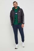 Двостороння куртка adidas Originals чоловіча колір чорний зимова oversize (3609986) Двостороння куртка adidas Originals чоловіча колір чорний зимова oversize (3609986)
