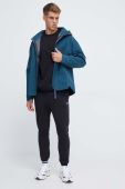 Куртка adidas чоловіча колір бірюзовий перехідна Куртка adidas чоловіча колір бірюзовий перехідна