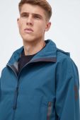 Куртка adidas чоловіча колір бірюзовий перехідна Куртка adidas чоловіча колір бірюзовий перехідна