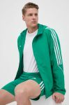 Куртка для тренувань adidas Performance Tiro 23 колір зелений перехідна Куртка для тренувань adidas Performance Tiro 23 колір зелений перехідна