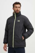 Двостороння куртка Helly Hansen чоловіча колір коричневий зимова Двостороння куртка Helly Hansen чоловіча колір коричневий зимова