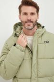 Куртка Fila чоловіча колір зелений зимова Куртка Fila чоловіча колір зелений зимова