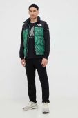 Пухова безрукавка The North Face чоловічий колір зелений зимовий Пухова безрукавка The North Face чоловічий колір зелений зимовий