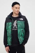 Пухова безрукавка The North Face чоловічий колір зелений зимовий Пухова безрукавка The North Face чоловічий колір зелений зимовий