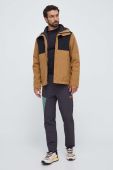 Куртка outdoor The North Face Carto Triclimate колір коричневий Куртка outdoor The North Face Carto Triclimate колір коричневий