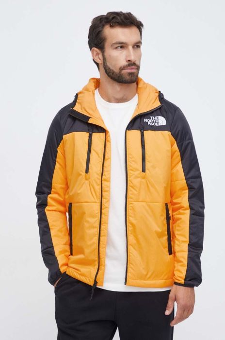 Куртка The North Face чоловіча колір жовтий перехідна Куртка The North Face чоловіча колір жовтий перехідна