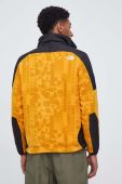 Кофта The North Face чоловіча колір жовтий візерунок Кофта The North Face чоловіча колір жовтий візерунок