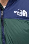 Пухова куртка The North Face чоловіча колір зелений зимова (3634965)