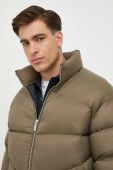 Пухова куртка Armani Exchange чоловіча колір зелений зимова oversize