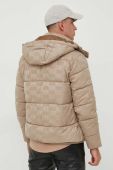 Куртка Guess чоловіча колір бежевий зимова (3593083) Куртка Guess чоловіча колір бежевий зимова (3593083)