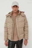 Куртка Guess чоловіча колір бежевий зимова (3593083) Куртка Guess чоловіча колір бежевий зимова (3593083)