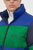 Двостороння куртка Armani Exchange чоловіча колір синій зимова (3442068)