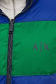 Двостороння куртка Armani Exchange чоловіча колір синій зимова (3442068)