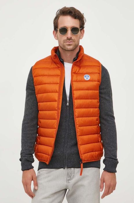 Безрукавка North Sails чоловічий колір помаранчевий перехідний Безрукавка North Sails чоловічий колір помаранчевий перехідний