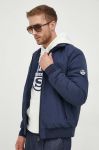 Двостороння куртка North Sails чоловіча колір синій перехідна Двостороння куртка North Sails чоловіча колір синій перехідна
