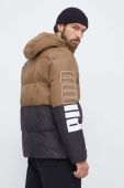 Куртка Puma чоловіча колір коричневий зимова Куртка Puma чоловіча колір коричневий зимова