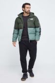 Куртка Puma чоловіча колір зелений зимова Куртка Puma чоловіча колір зелений зимова