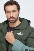 Куртка Puma чоловіча колір зелений зимова Куртка Puma чоловіча колір зелений зимова