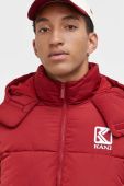 Куртка Karl Kani чоловіча колір червоний зимова