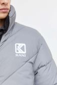 Куртка Karl Kani чоловіча колір срібний зимова Куртка Karl Kani чоловіча колір срібний зимова