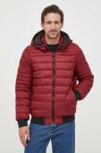 Куртка Pepe Jeans Billy чоловіча колір бордовий зимова Куртка Pepe Jeans Billy чоловіча колір бордовий зимова
