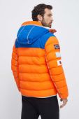Куртка Napapijri чоловіча колір помаранчевий зимова