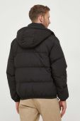 Пухова куртка United Colors of Benetton чоловіча колір чорний зимова oversize Пухова куртка United Colors of Benetton чоловіча колір чорний зимова oversize