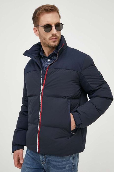 Пухова куртка Tommy Hilfiger чоловіча колір синій зимова (3558041) Пухова куртка Tommy Hilfiger чоловіча колір синій зимова (3558041)