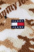 Куртка Tommy Jeans чоловіча колір коричневий перехідна Куртка Tommy Jeans чоловіча колір коричневий перехідна