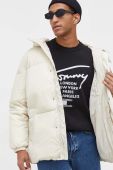 Куртка Tommy Jeans чоловіча колір бежевий зимова (3575122) Куртка Tommy Jeans чоловіча колір бежевий зимова (3575122)