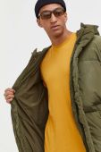 Куртка Tommy Jeans чоловіча колір зелений зимова