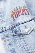 Джинсова куртка Tommy Jeans чоловіча перехідна oversize колір блакитний (3648114) Джинсова куртка Tommy Jeans чоловіча перехідна oversize колір блакитний (3648114)