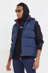 Пухова безрукавка Tommy Jeans чоловічий колір синій зимовий (3575143) Пухова безрукавка Tommy Jeans чоловічий колір синій зимовий (3575143)