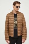 Куртка Trussardi чоловіча колір коричневий перехідна Куртка Trussardi чоловіча колір коричневий перехідна