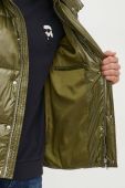 Куртка Karl Lagerfeld чоловіча колір зелений зимова