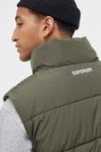 Безрукавка Superdry чоловічий колір зелений зимовий Безрукавка Superdry чоловічий колір зелений зимовий