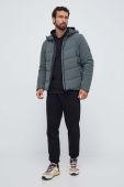 Куртка Jack Wolfskin чоловіча колір сірий зимова Куртка Jack Wolfskin чоловіча колір сірий зимова