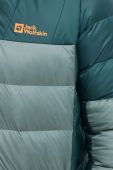 Спортивна пухова куртка Jack Wolfskin Nebelhorn колір зелений