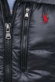 Пухова безрукавка Polo Ralph Lauren чоловічий колір чорний Пухова безрукавка Polo Ralph Lauren чоловічий колір чорний