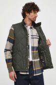 Безрукавка Barbour чоловічий колір зелений перехідний Безрукавка Barbour чоловічий колір зелений перехідний