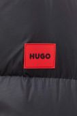 Пухова куртка HUGO чоловіча колір червоний зимова