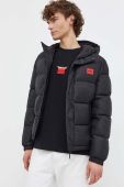 Куртка HUGO чоловіча колір чорний зимова (3681219)