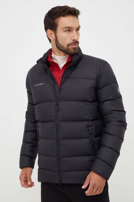 Спортивна пухова куртка Mammut Whitehorn IN колір чорний Спортивна пухова куртка Mammut Whitehorn IN колір чорний